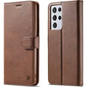 Buy Bizon Case Wallet Samsung Galaxy S21 Ultra brown - BIZ7743 - {ean13} - Home Screen Store Europe