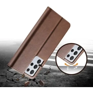 Buy Bizon Case Wallet Samsung Galaxy S21 Ultra brown - BIZ7743 - {ean13} - Home Screen Store Europe