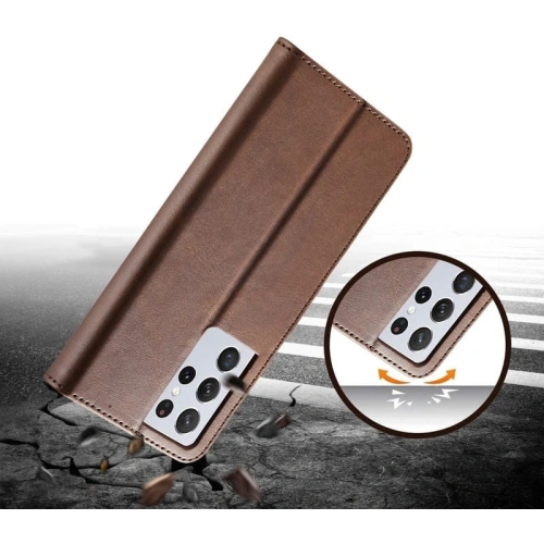 Buy Bizon Case Wallet Samsung Galaxy S21 Ultra brown - BIZ7743 - {ean13} - Home Screen Store Europe