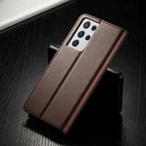Buy Bizon Case Wallet Samsung Galaxy S21 Ultra brown - BIZ7743 - {ean13} - Home Screen Store Europe