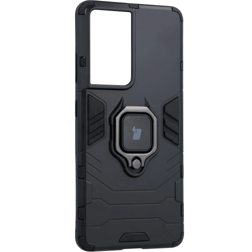 Buy Bizon Case Armor Ring Samsung Galaxy S21 Ultra black - BIZ7744 - {ean13} - Home Screen Store Europe