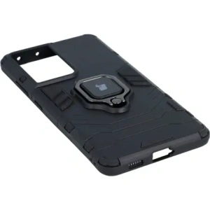 Buy Bizon Case Armor Ring Samsung Galaxy S21 Ultra black - BIZ7744 - {ean13} - Home Screen Store Europe