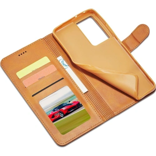Buy Bizon Case Wallet Samsung Galaxy S21 Ultra light brown - BIZ7745 - {ean13} - Home Screen Store Europe