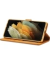 Buy Bizon Case Wallet Samsung Galaxy S21 Ultra light brown - BIZ7745 - {ean13} - Home Screen Store Europe