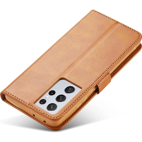 Buy Bizon Case Wallet Samsung Galaxy S21 Ultra light brown - BIZ7745 - {ean13} - Home Screen Store Europe