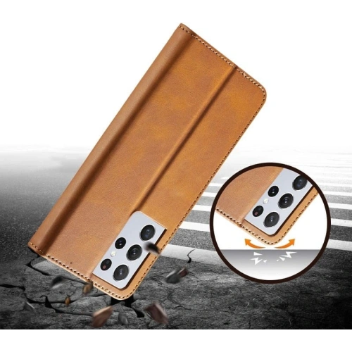 Buy Bizon Case Wallet Samsung Galaxy S21 Ultra light brown - BIZ7745 - {ean13} - Home Screen Store Europe