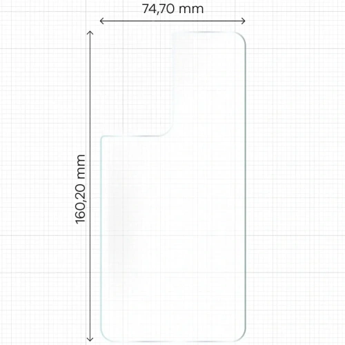 Kup Folia hydrogelová na zadní stranu Bizon Glass Hydrogel Samsung Galaxy S21 Ultra [2 PACK] - BIZ1545 - {ean13} - Sklep Home Screen