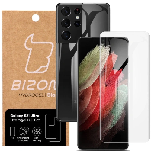 Buy Bizon Glass Hydrogel Samsung Galaxy S21 Ultra - BIZ1546 - {ean13} - Home Screen Store Europe