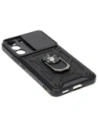 Kup Etui + 2x szkło Bizon Case Camshield Pack do Samsung Galaxy S22, czarne - BIZ7746 - {ean13} - Sklep Home Screen