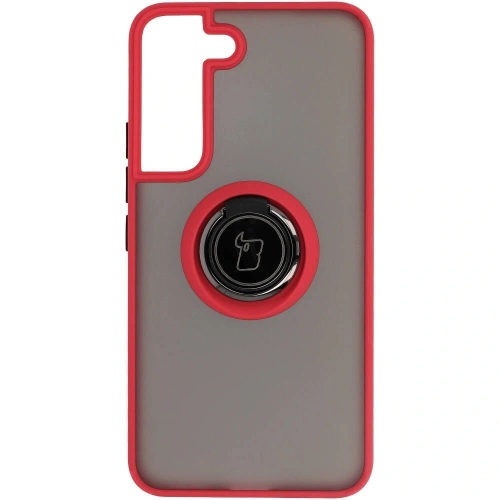 Kup Bizon Case Hybrid Ring Samsung Galaxy S22 füstös piros kerettel - BIZ7747 - {ean13} - Sklep Home Screen
