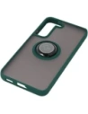 Kup Bizon Case Hybrid Ring Samsung Galaxy S22 fumurie cu un cadru verde închis - BIZ1550 - {ean13} - Sklep Home Screen