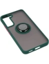 Kup Bizon Case Hybrid Ring Samsung Galaxy S22 fumurie cu un cadru verde închis - BIZ1550 - {ean13} - Sklep Home Screen