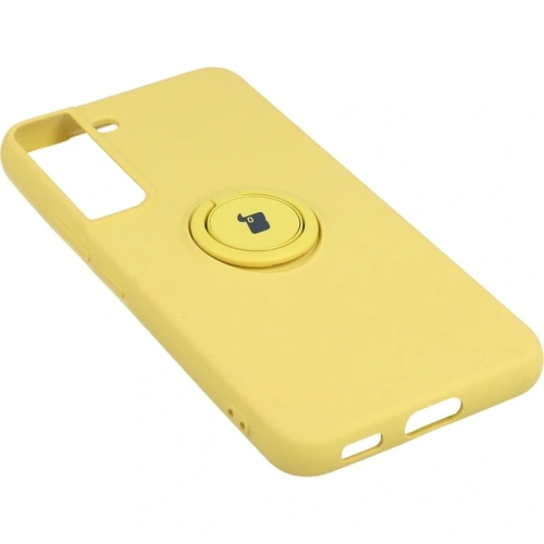 Kup Etui Bizon Case Silicone Ring do Galaxy S22, żółte - BIZ7748 - {ean13} - Sklep Home Screen