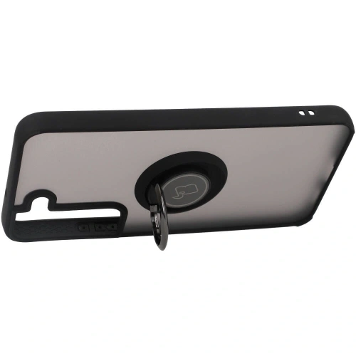 Buy Bizon Case Hybrid Ring Samsung Galaxy S22 smoky with a black frame - BIZ1553 - {ean13} - Home Screen Store Europe