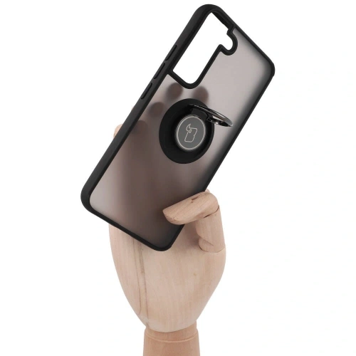 Buy Bizon Case Hybrid Ring Samsung Galaxy S22 smoky with a black frame - BIZ1553 - {ean13} - Home Screen Store Europe