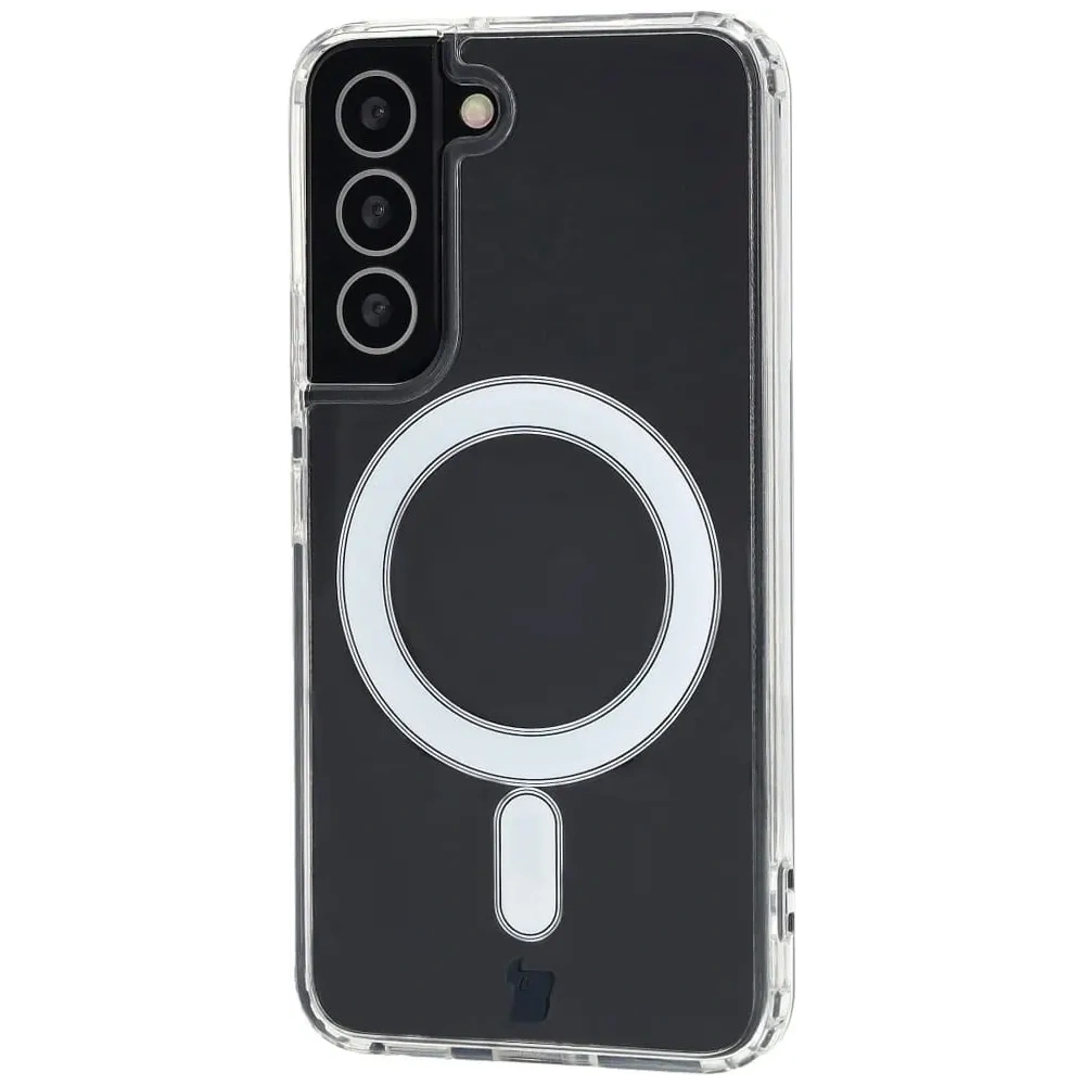 Etui Bizon Case Pure Magnetic do Samsung Galaxy S22 przezroczyste