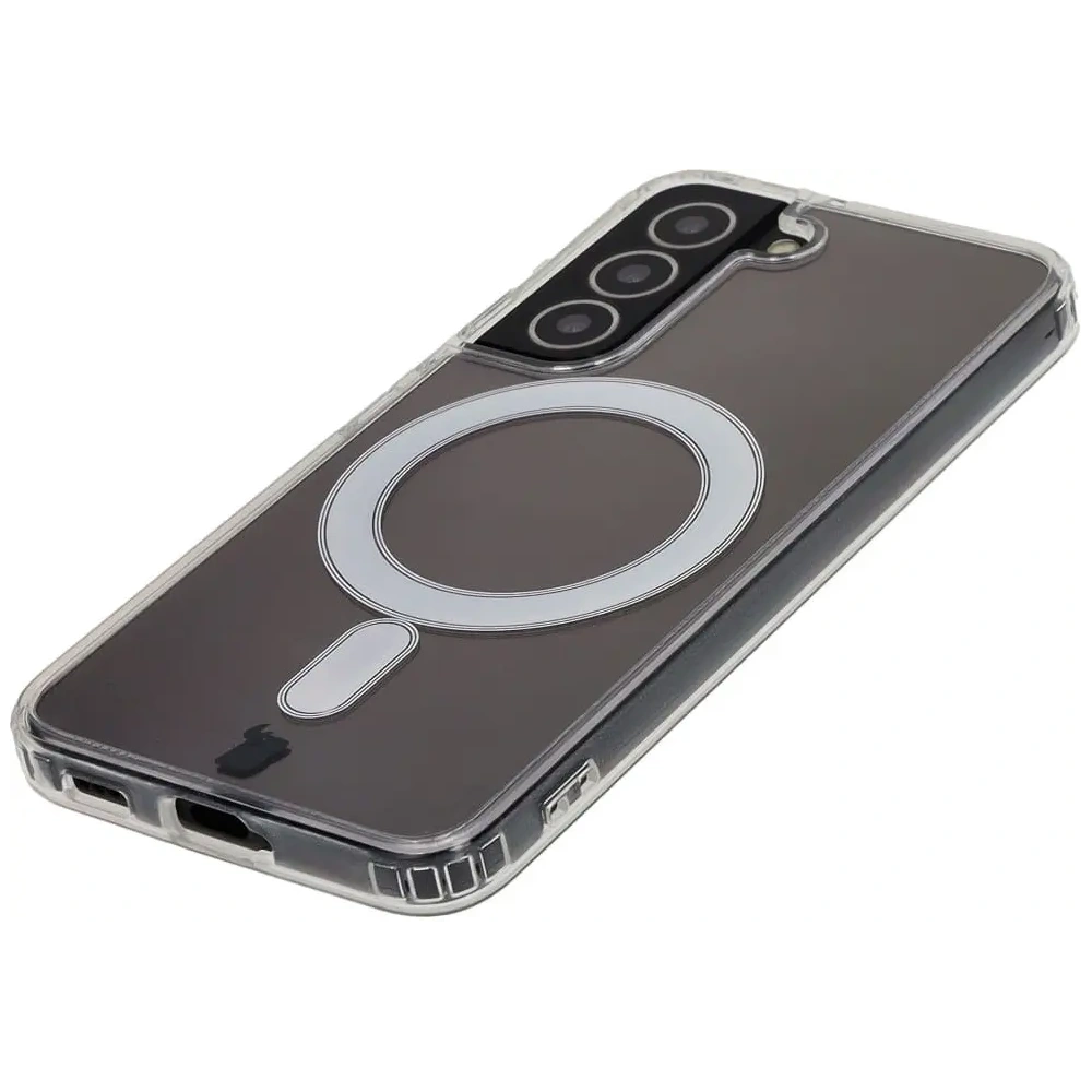 Etui Bizon Case Pure Magnetic do Samsung Galaxy S22 przezroczyste