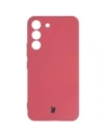 Bizon Case Silikon Samsung Galaxy S22 dunkelrosa