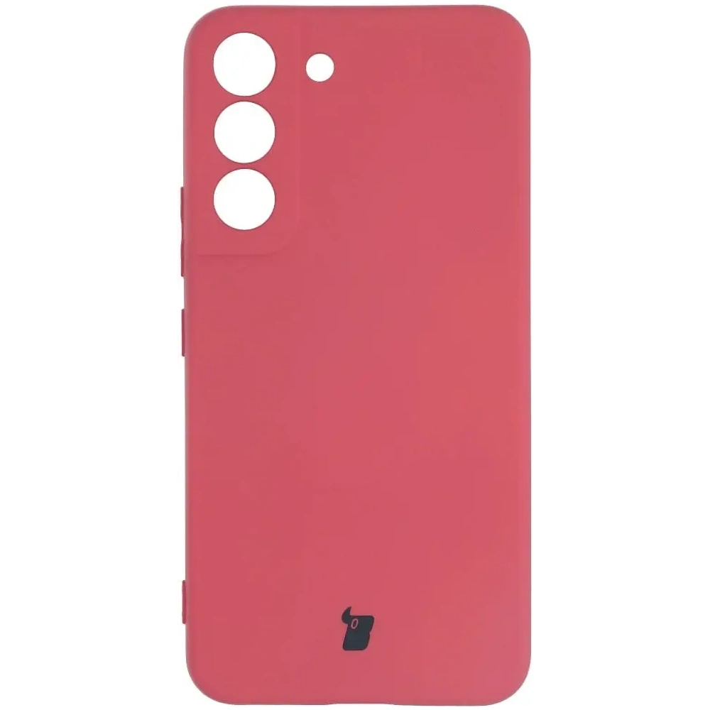 Etui Bizon Case Silicone do Samsung Galaxy S22 ciemny róż