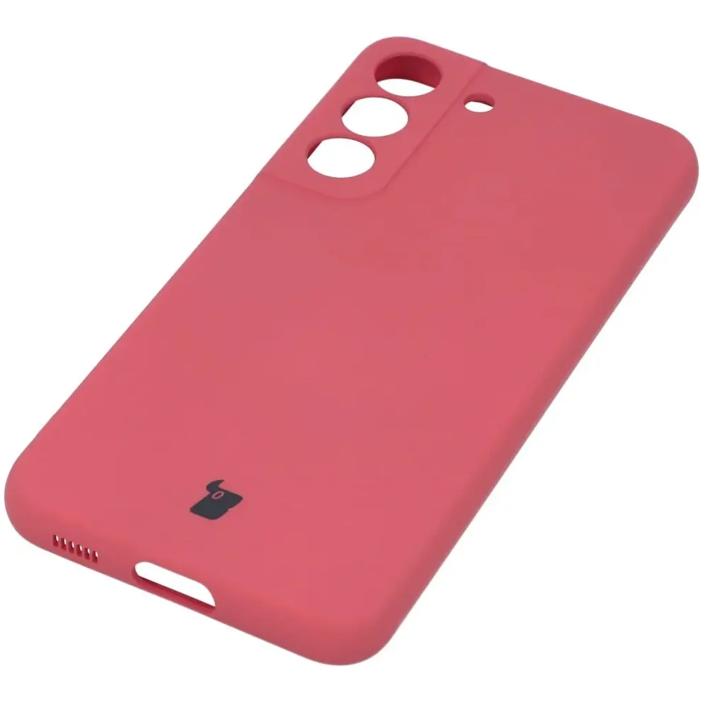 Etui Bizon Case Silicone do Samsung Galaxy S22 ciemny róż