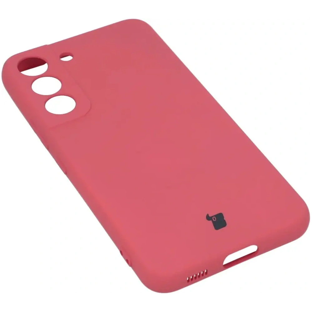 Etui Bizon Case Silicone do Samsung Galaxy S22 ciemny róż
