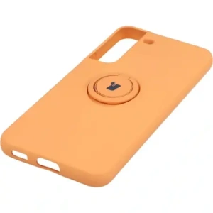 Kup Bizon Case Silicone Ring Samsung Galaxy S22 portocalie - BIZ7756 - {ean13} - Sklep Home Screen