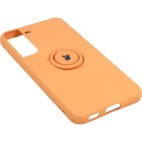Kup Etui Bizon Case Silicone Ring do Galaxy S22, pomarańczowe - BIZ7756 - {ean13} - Sklep Home Screen