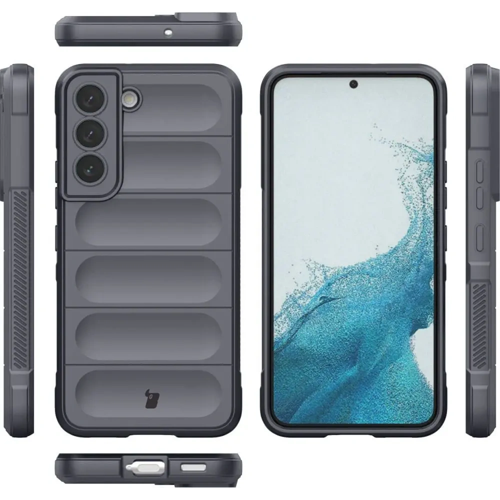 Pancerne etui Bizon Case Tur do Samsung Galaxy S22 szare