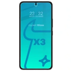 Kup Bizon Glass Clear sticlă securizată - 3 buc. + sticlă lentilă Samsung Galaxy S22 - BIZ1571 - {ean13} - Sklep Home Screen