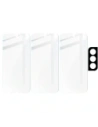 Buy Bizon Glass Clear tempered glass - 3 pcs. + lens glass Samsung Galaxy S22 - BIZ1571 - {ean13} - Home Screen Store Europe