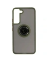 Buy Bizon Case Hybrid Ring Samsung Galaxy S22 smoky with a green frame - BIZ7761 - {ean13} - Home Screen Store Europe