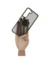 Buy Bizon Case Hybrid Ring Samsung Galaxy S22 smoky with a green frame - BIZ7761 - {ean13} - Home Screen Store Europe