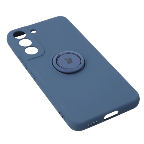 Kup Bizon Case Inel din Silicon Samsung Galaxy S22 albastru închis - BIZ7763 - {ean13} - Sklep Home Screen