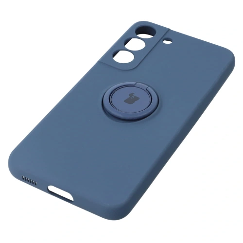 Kup Bizon Case Inel din Silicon Samsung Galaxy S22 albastru închis - BIZ7763 - {ean13} - Sklep Home Screen