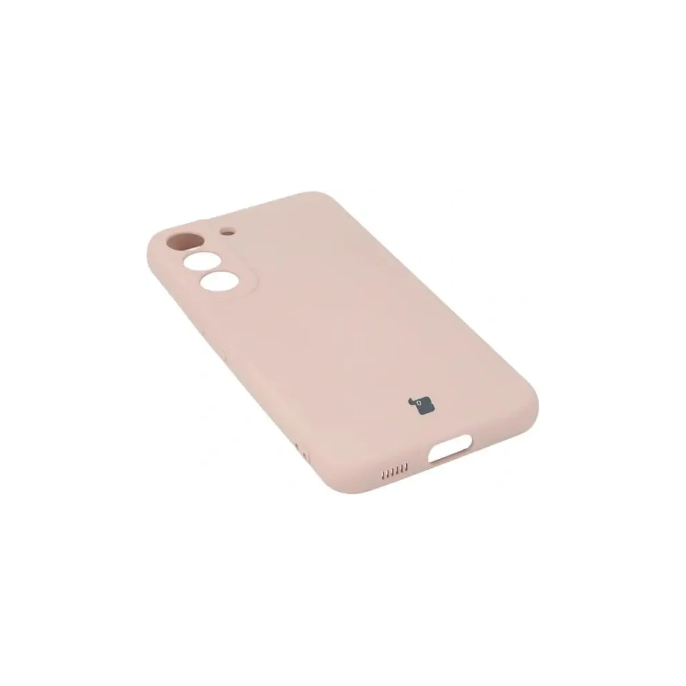 Etui Bizon Case Silicone do Samsung Galaxy S22 jasnoróżowe