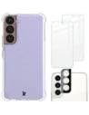 Kup Etui + 2x szkło na ekran + obiektyw Bizon Case Clear Pack do Samsung Galaxy S22 przezroczyste - BIZ1579 - {ean13} - Sklep Home Screen