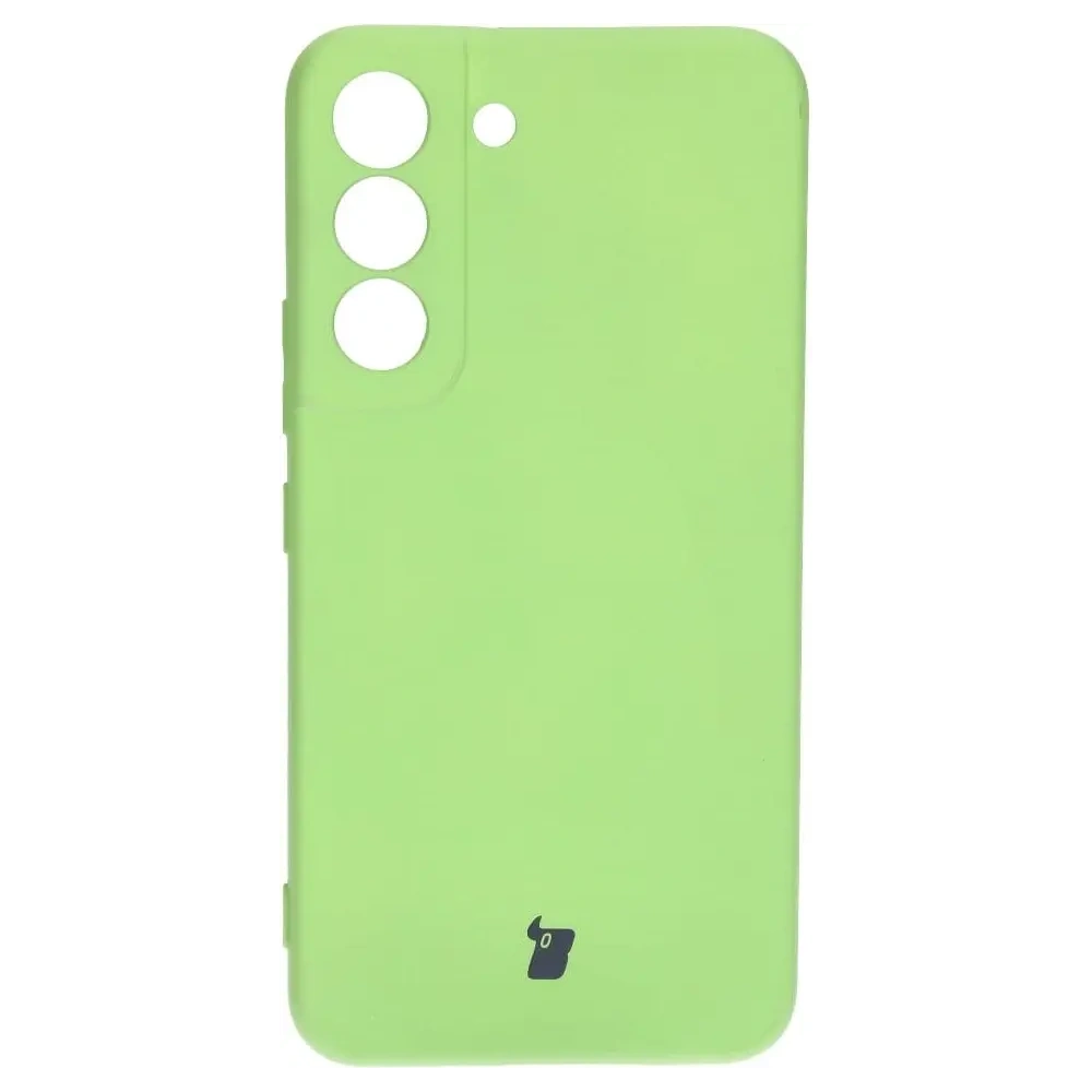 Etui Bizon Case Silicone do Samsung Galaxy S22 jasnozielone