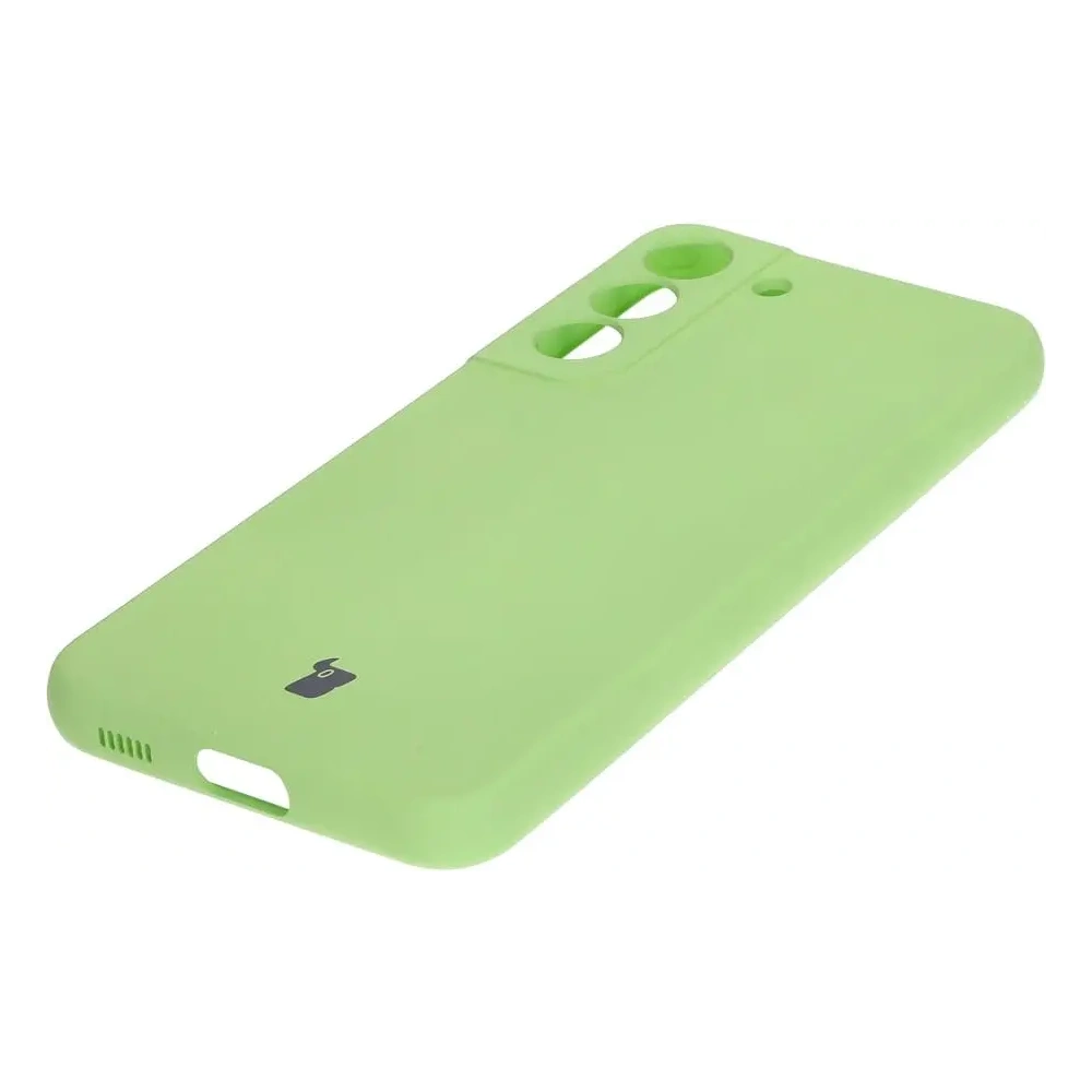 Etui Bizon Case Silicone do Samsung Galaxy S22 jasnozielone