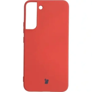 Etui Bizon Case Silicone do Samsung Galaxy S22 Plus ciemny róż