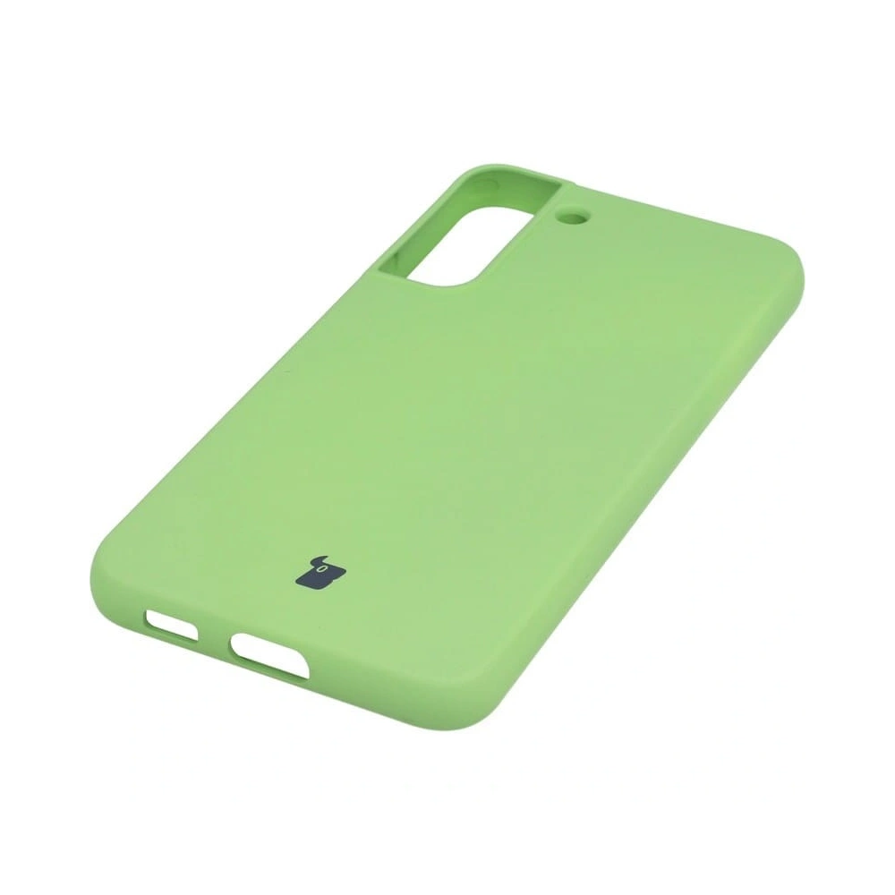 Etui Bizon Case Silicone do Samsung Galaxy S22 Plus jasnozielone
