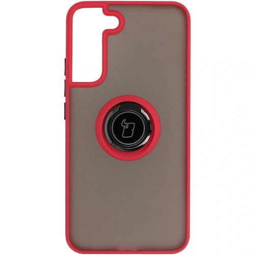 Buy Bizon Case Hybrid Ring Samsung Galaxy S22 Plus smoky with a red frame - BIZ7775 - {ean13} - Home Screen Store Europe