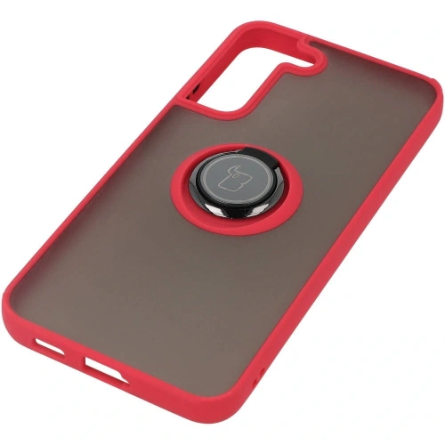Buy Bizon Case Hybrid Ring Samsung Galaxy S22 Plus smoky with a red frame - BIZ7775 - {ean13} - Home Screen Store Europe