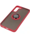 Buy Bizon Case Hybrid Ring Samsung Galaxy S22 Plus smoky with a red frame - BIZ7775 - {ean13} - Home Screen Store Europe