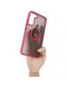 Buy Bizon Case Hybrid Ring Samsung Galaxy S22 Plus smoky with a red frame - BIZ7775 - {ean13} - Home Screen Store Europe