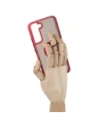 Buy Bizon Case Hybrid Ring Samsung Galaxy S22 Plus smoky with a red frame - BIZ7775 - {ean13} - Home Screen Store Europe