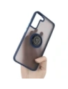 Buy Bizon Case Hybrid Ring Samsung Galaxy S22 Plus smoky with a navy blue frame - BIZ7776 - {ean13} - Home Screen Store Europe