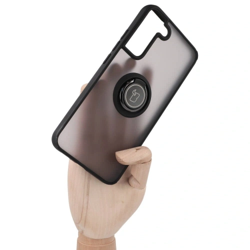 Buy Bizon Case Hybrid Ring Samsung Galaxy S22 Plus smoky with a black frame - BIZ1594 - {ean13} - Home Screen Store Europe