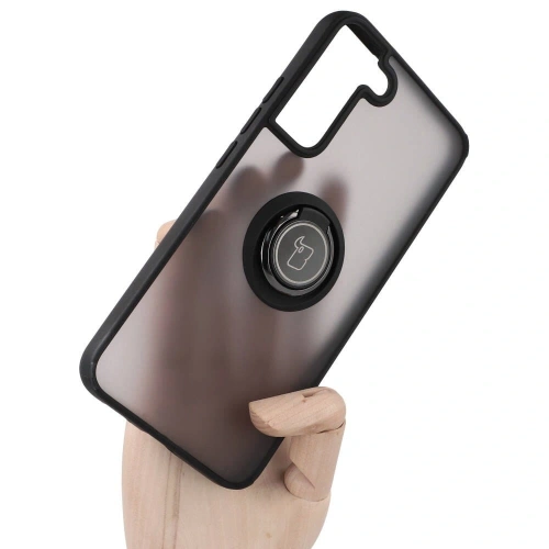 Buy Bizon Case Hybrid Ring Samsung Galaxy S22 Plus smoky with a black frame - BIZ1594 - {ean13} - Home Screen Store Europe