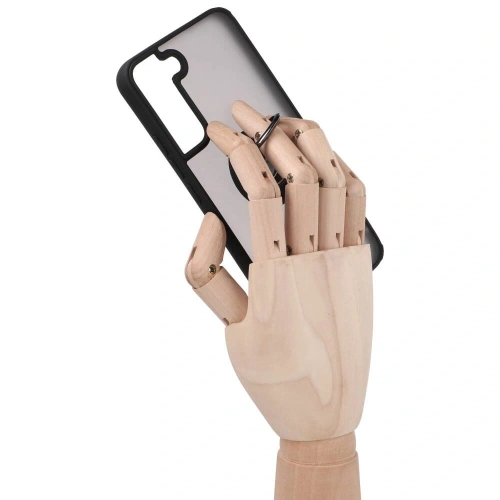 Kup Etui s úchytem na prst Bizon Case Hybrid Ring pro Samsung Galaxy S22 Plus kouřové s černým rámečkem - BIZ1594 - {ean13} - Sklep Home Screen