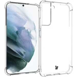 Bizon Case Clear Pack case + 2x screen glass + lens glass Samsung Galaxy S22 Plus clear